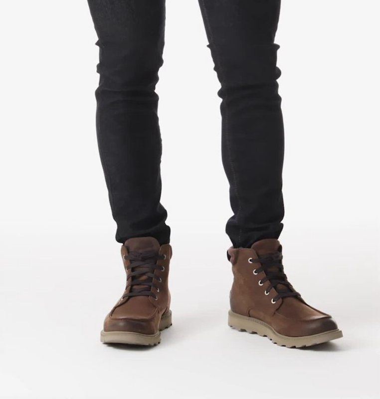 Sorel Herr Stövlar Mörk Brun - Madson™ Ii Moc Toe - NVC-615432